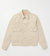 Carica l'immagine nel visualizzatore di Gallery, COTTON LINEN JACKET Ecru