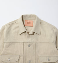 Carica l'immagine nel visualizzatore di Gallery, COTTON LINEN JACKET Ecru