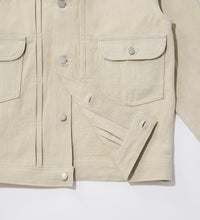 Carica l'immagine nel visualizzatore di Gallery, COTTON LINEN JACKET Ecru