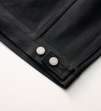 Carica l'immagine nel visualizzatore di Gallery, GIACCA DENIM Nero