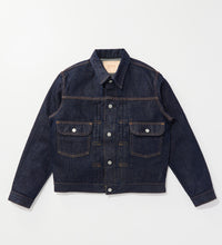 Carica l'immagine nel visualizzatore di Gallery, EDWIN× GIACCA IN DENIM CACAO STYLE EDS