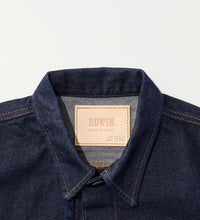 Carica l'immagine nel visualizzatore di Gallery, EDWIN× GIACCA IN DENIM CACAO STYLE EDS
