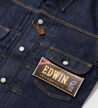 Carica l'immagine nel visualizzatore di Gallery, EDWIN× GIACCA IN DENIM CACAO STYLE EDS