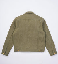 Carica l'immagine nel visualizzatore di Gallery, GREEN DENIM JACKET