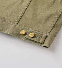 Carica l'immagine nel visualizzatore di Gallery, GREEN DENIM JACKET