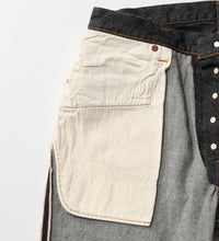 画像をギャラリービューアに読み込む, EDS LOOSE STRAIGHT Black denim