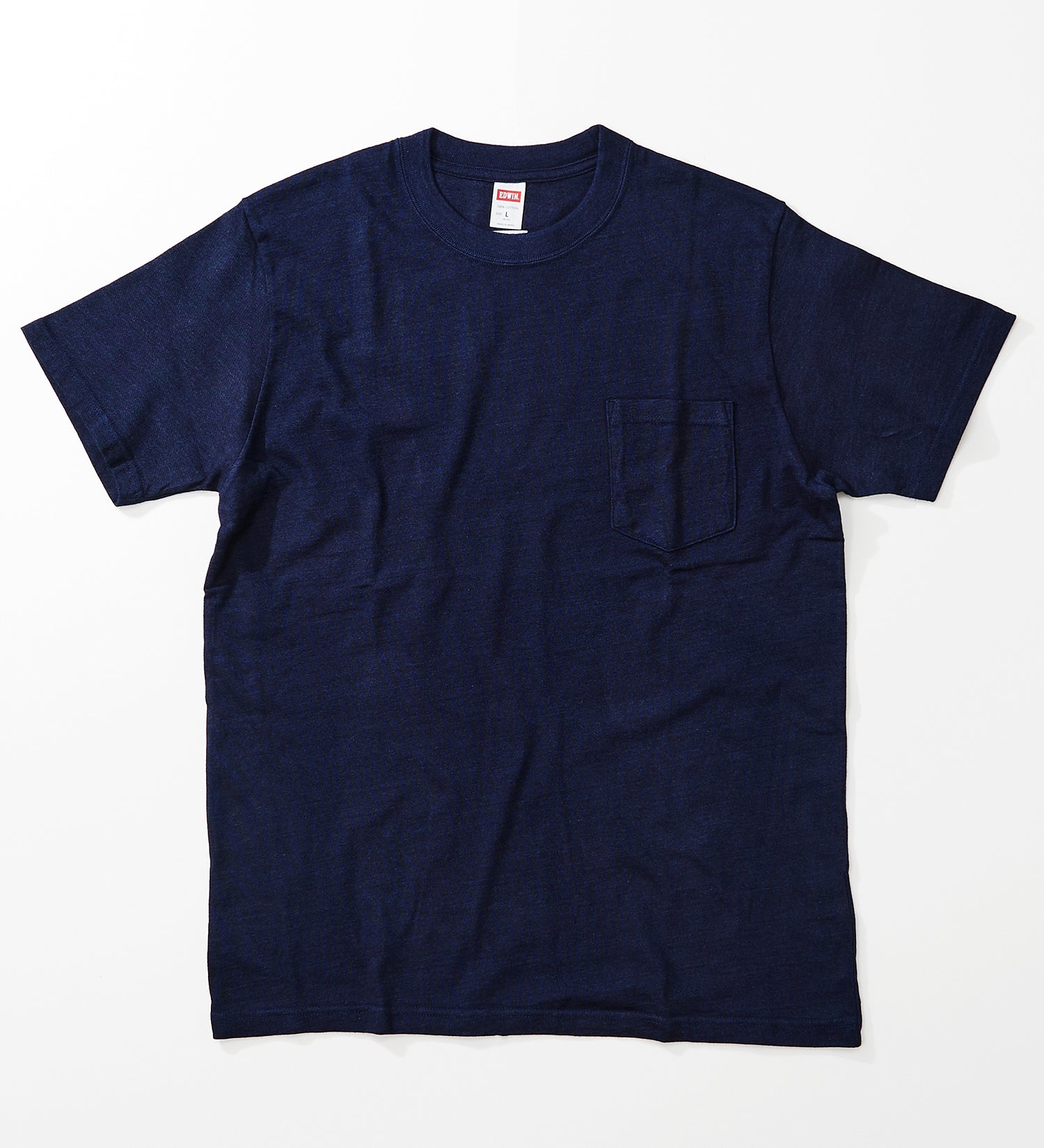 POCKET TEE Indigo RINSED – EDWIN CONCEPT SHOP