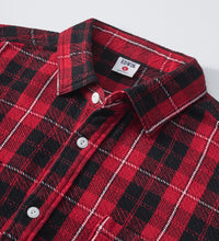 画像をギャラリービューアに読み込む, WORK SHIRTS Red