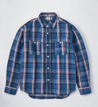 画像をギャラリービューアに読み込む, WORK SHIRTS Blue