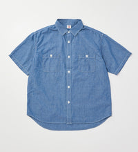 Carica l'immagine nel visualizzatore di Gallery, WORK SHIRTS S/S Chambray