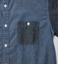 Load image into Gallery viewer, WORK SHIRTS S/S Chambray 2tone