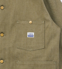 Load image into Gallery viewer, COVERALL GREEN DENIM