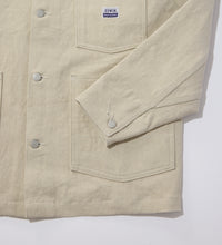 Carica l'immagine nel visualizzatore di Gallery, COVERALL COTTON LINEN Ecru