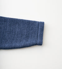 Carica l'immagine nel visualizzatore di Gallery, COTTON ROLL NECK KNIT Blue