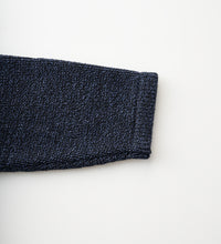Carica l'immagine nel visualizzatore di Gallery, COTTON ROLL NECK KNIT Navy