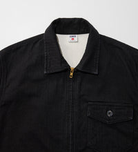 画像をギャラリービューアに読み込む, WORK JACKET Black