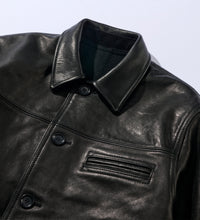 Carica l'immagine nel visualizzatore di Gallery, LEATHER CAR COAT