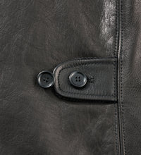 Carica l'immagine nel visualizzatore di Gallery, LEATHER CAR COAT