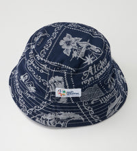Load image into Gallery viewer, EDWIN×reyn spooner reversible hat navy