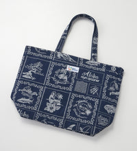 Load image into Gallery viewer, EDWIN×reyn spooner Reversible tote bag navy