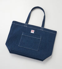 Load image into Gallery viewer, EDWIN×reyn spooner Reversible tote bag navy