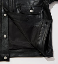 Load image into Gallery viewer, Leather Jackets Black