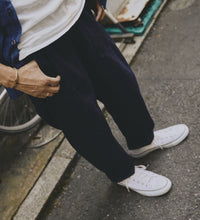 画像をギャラリービューアに読み込む, INDIGO GARMENTS FATIGUE PANTS Duck