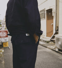 画像をギャラリービューアに読み込む, INDIGO GARMENTS FATIGUE PANTS Moleskin