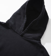 Carica l'immagine nel visualizzatore di Gallery, Felpa con cappuccio nero.