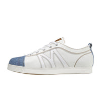 Load image into Gallery viewer, MIZUNO X EDWIN SCHOOL TRAINER WHITE × BLUE