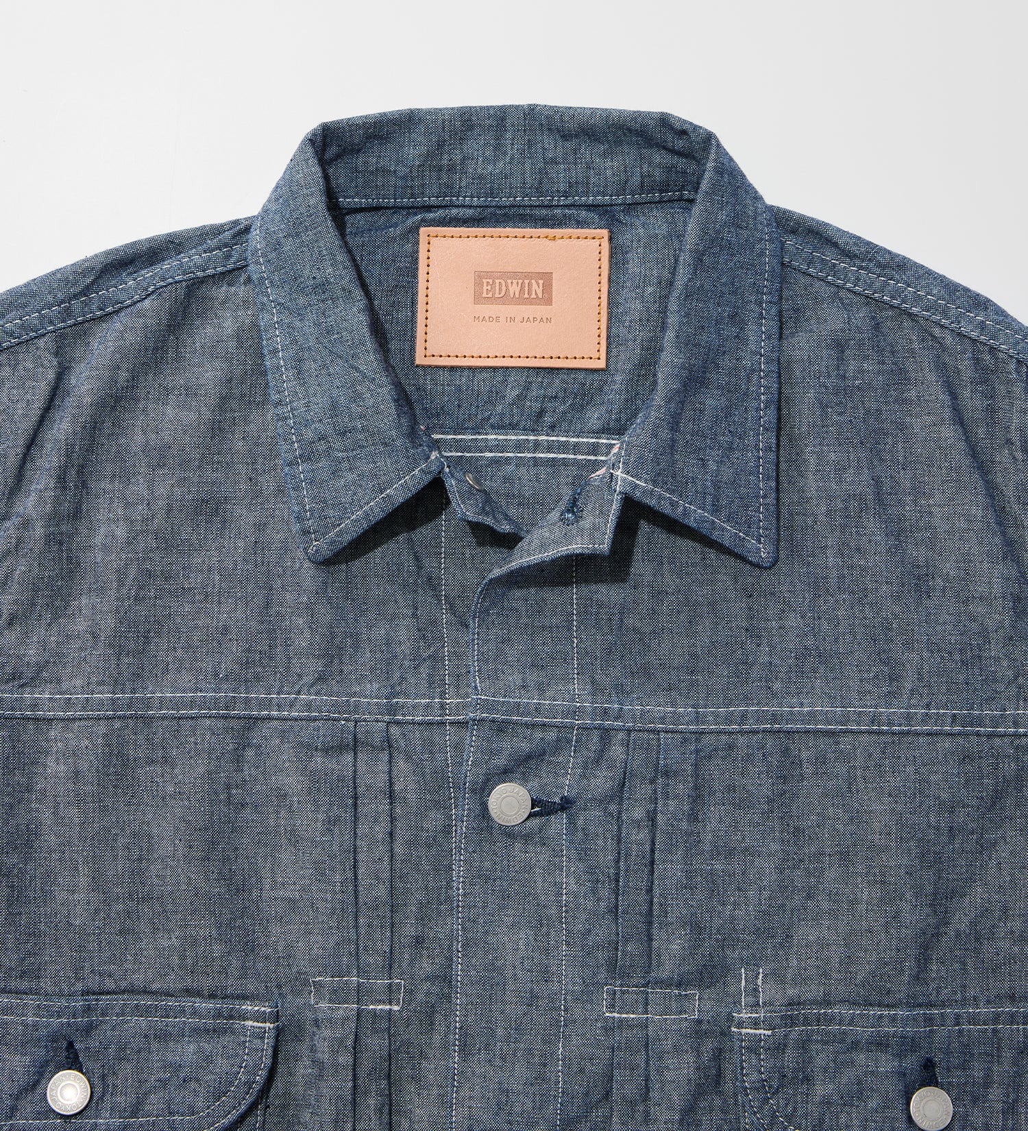 CHAMBRAY DENIM JACKET – EDWIN CONCEPT SHOP