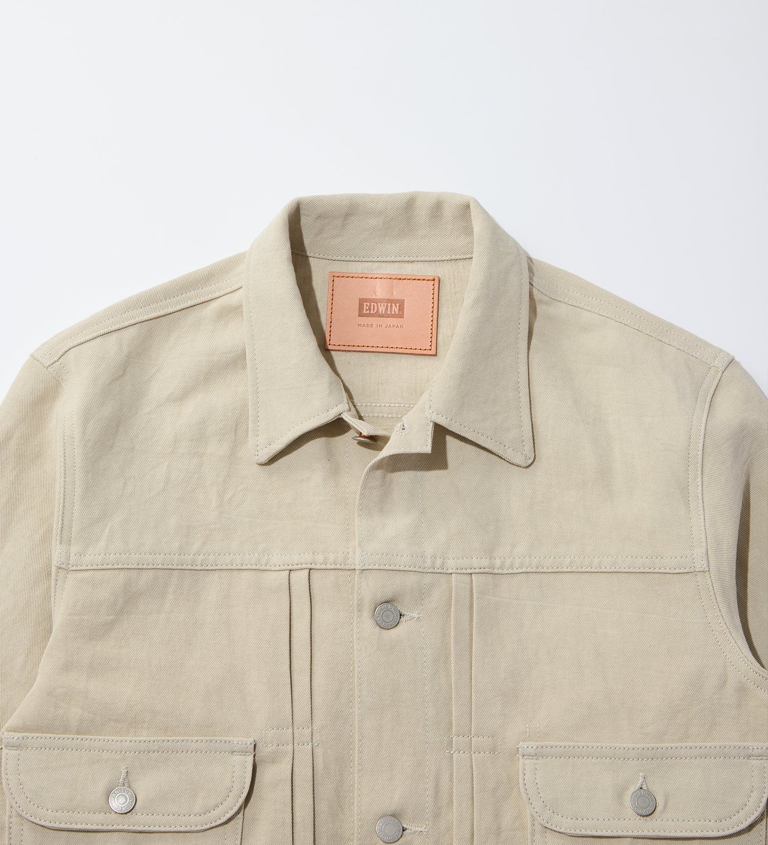 COTTON LINEN JACKET Ecru – EDWIN CONCEPT SHOP