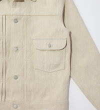 Load image into Gallery viewer, COTTON LINEN JACKET Ecru
