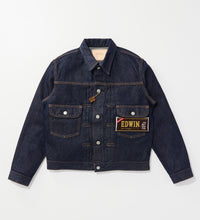 Carica l&#39;immagine nel visualizzatore di Gallery, EDWIN×CACAO STYLE EDS DENIM JACKET
