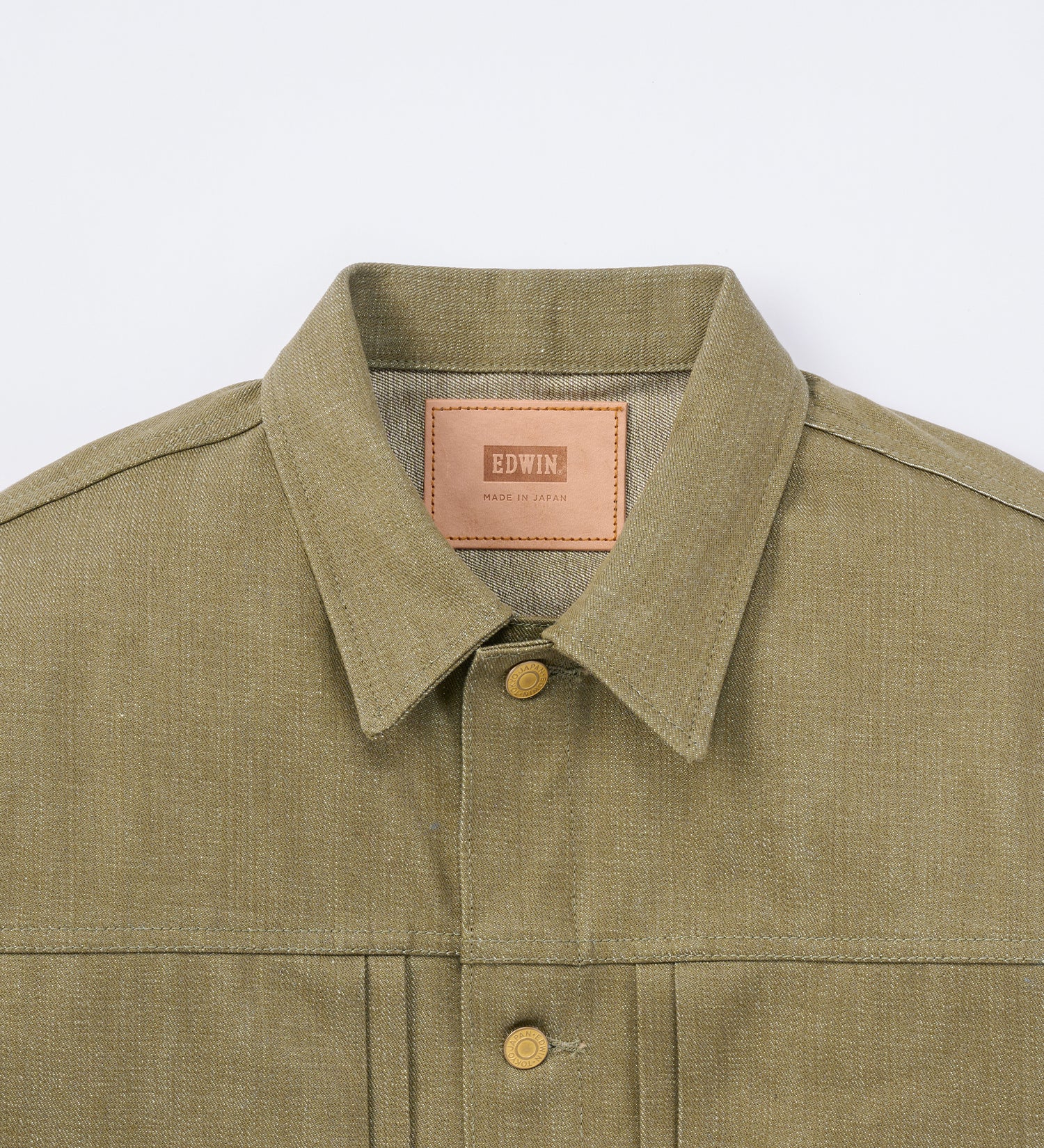 GREEN DENIM JACKET – EDWIN CONCEPT SHOP