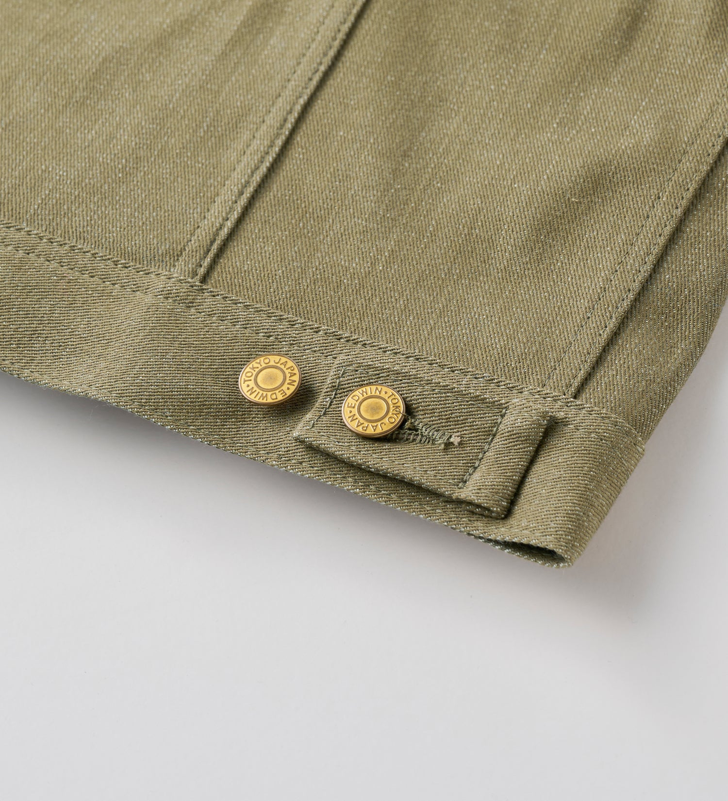 GREEN DENIM JACKET – EDWIN CONCEPT SHOP