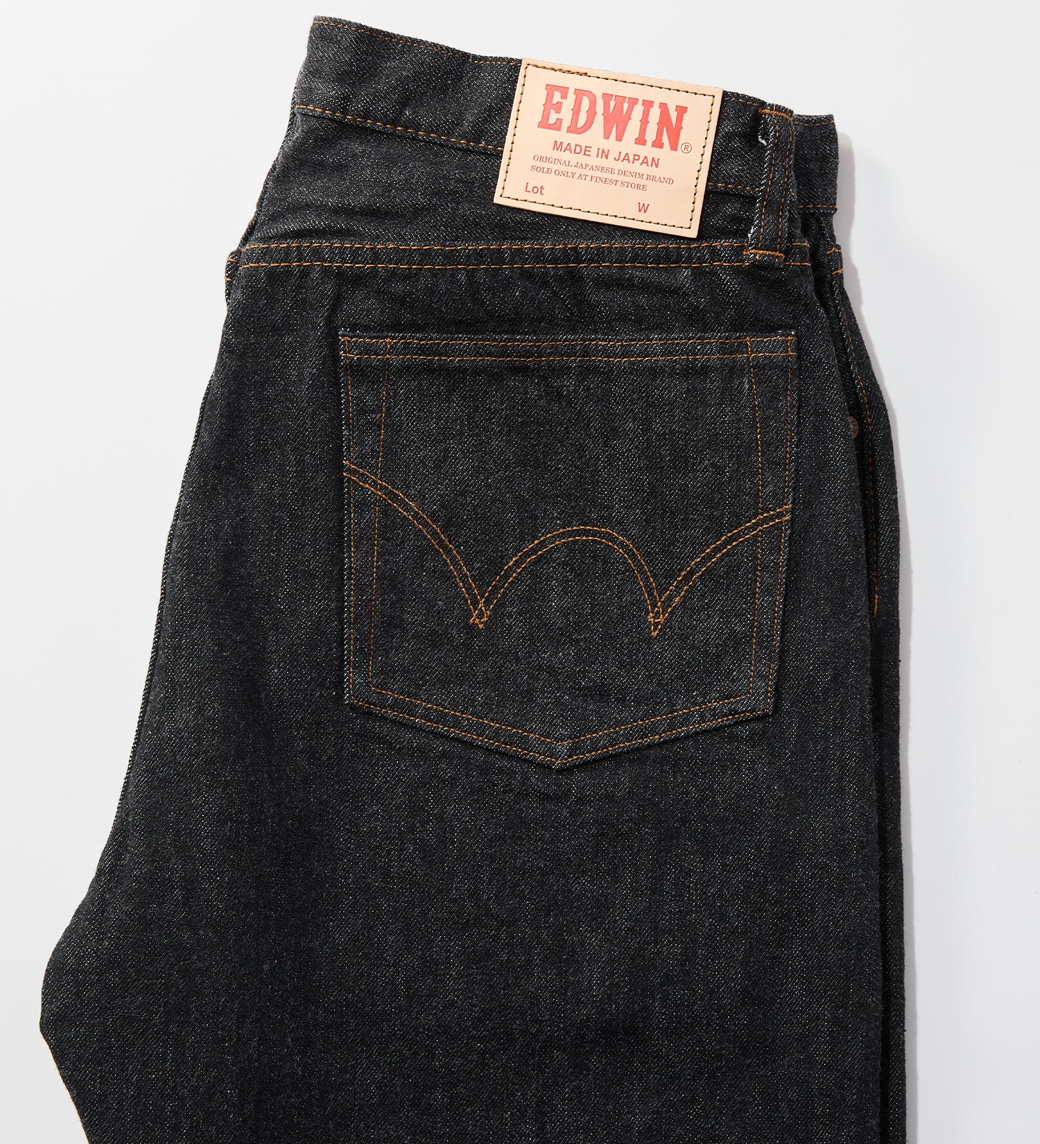 EDS REGULAR STRAIGHT Black denim – EDWIN CONCEPT SHOP