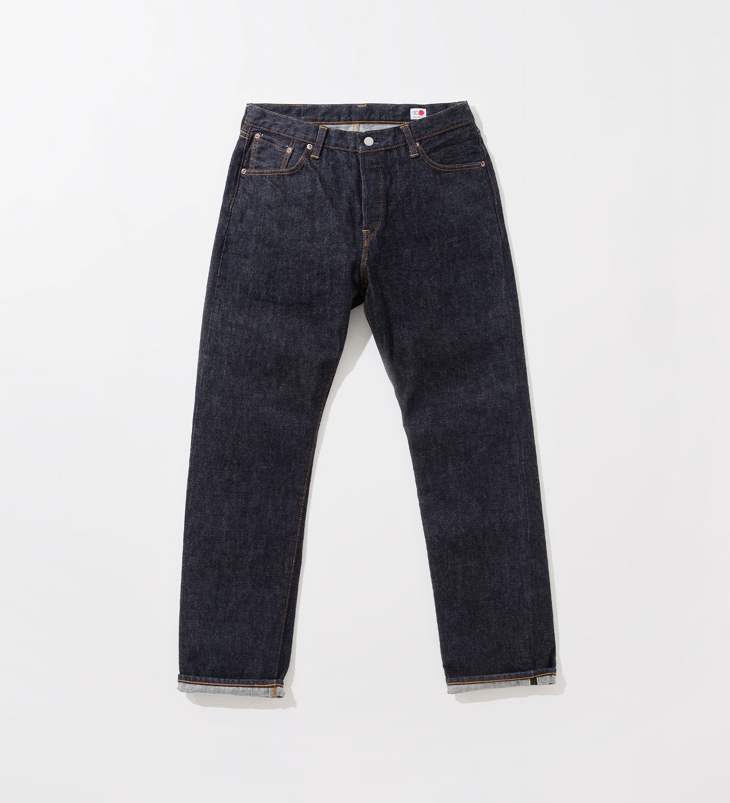 Edwin - Regular tapered black jeans - dark used | 90s EDWIN Made 