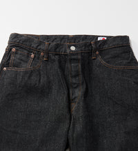 画像をギャラリービューアに読み込む, EDS LOOSE STRAIGHT Black denim
