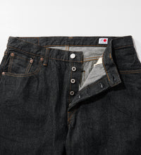 画像をギャラリービューアに読み込む, EDS LOOSE STRAIGHT Black denim
