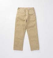 CHINO TROUSERS Beige sulfur dyed