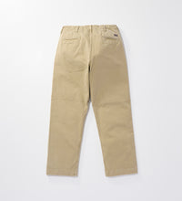 画像をギャラリービューアに読み込む, CHINO TROUSERS Beige sulfur dyed
