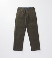 CHINO TROUSERS Charcoalgray sulfur dyed