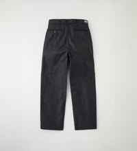 Load image into Gallery viewer, 2TUCK TROUSERS Twill Black
