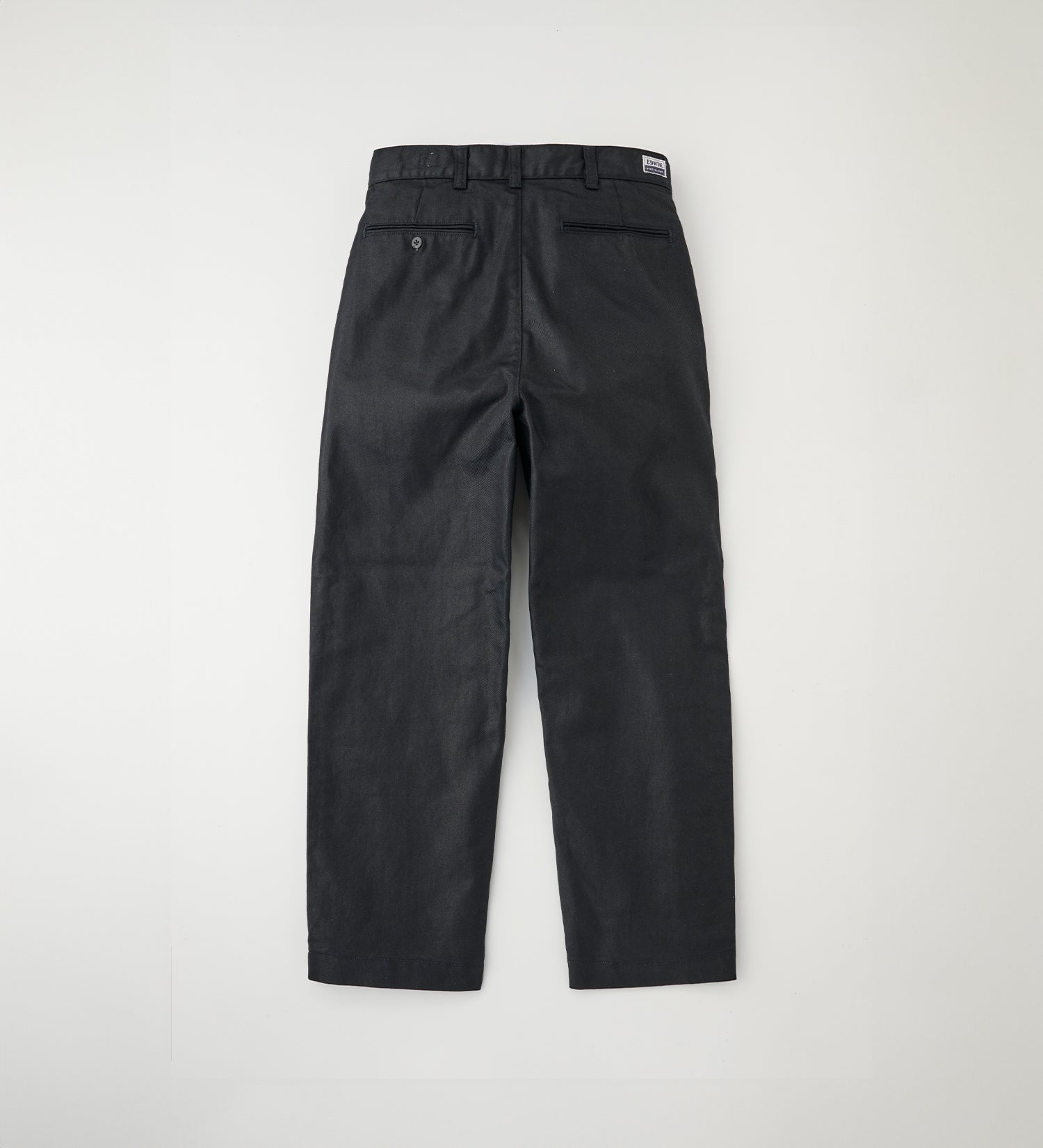 2TUCK TROUSERS Twill Black – EDWIN CONCEPT SHOP