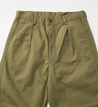 画像をギャラリービューアに読み込む, [Coming soon]1TUCK WORK PANTS Khaki
