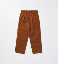 画像をギャラリービューアに読み込む, [Coming soon]1TUCK WORK PANTS Brown
