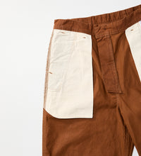 画像をギャラリービューアに読み込む, [Coming soon]1TUCK WORK PANTS Brown
