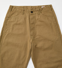 画像をギャラリービューアに読み込む, [Coming soon]MILITARY TROUSERS Khaki Beige
