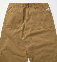 画像をギャラリービューアに読み込む, [Coming soon]MILITARY TROUSERS Khaki Beige
